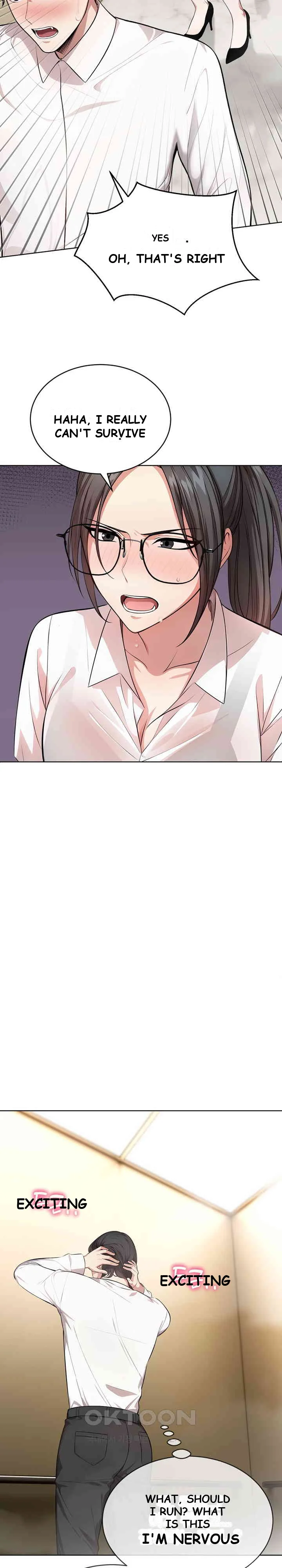 A Guy And A Girl Stuck In An Elevator Chapter 2 - Page 19
