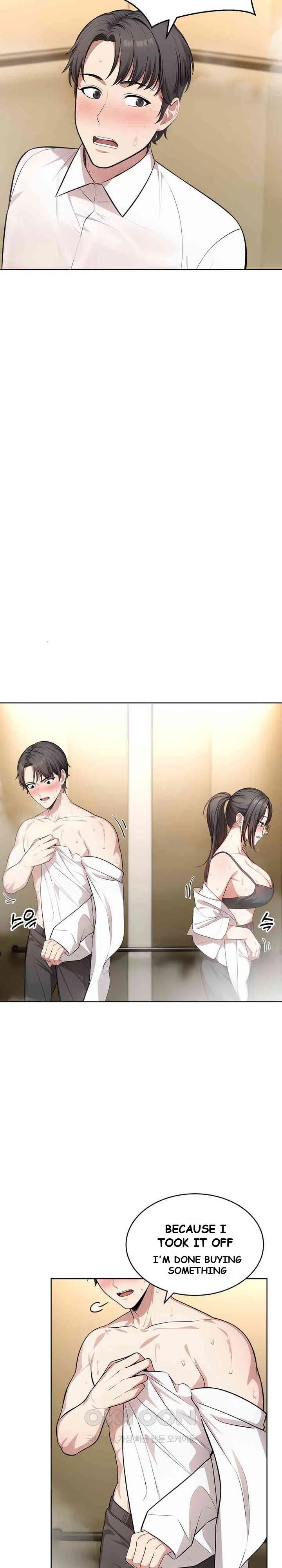 A Guy And A Girl Stuck In An Elevator Chapter 3 - Page 12