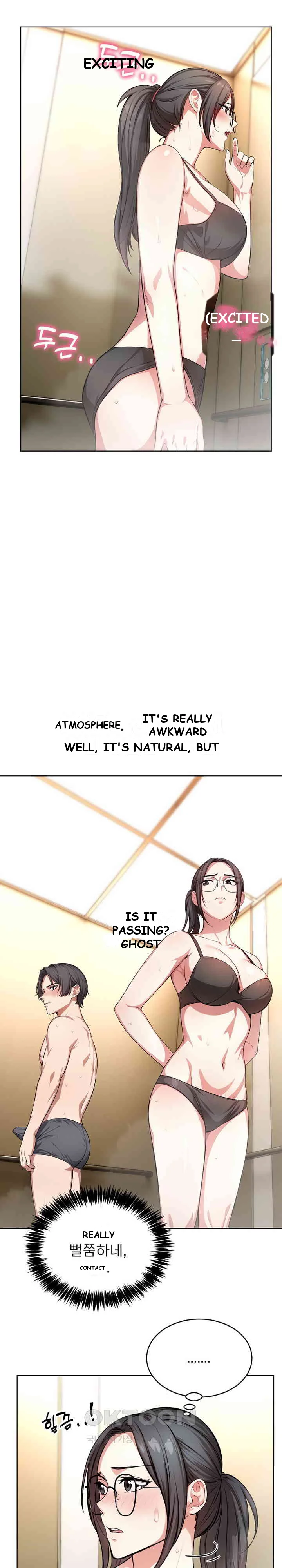 A Guy And A Girl Stuck In An Elevator Chapter 3 - Page 18