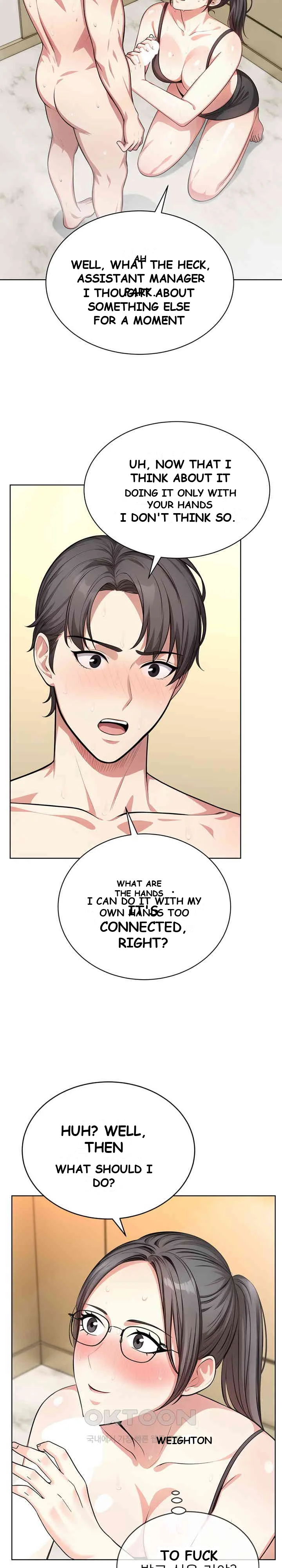 A Guy And A Girl Stuck In An Elevator Chapter 4 - Page 12