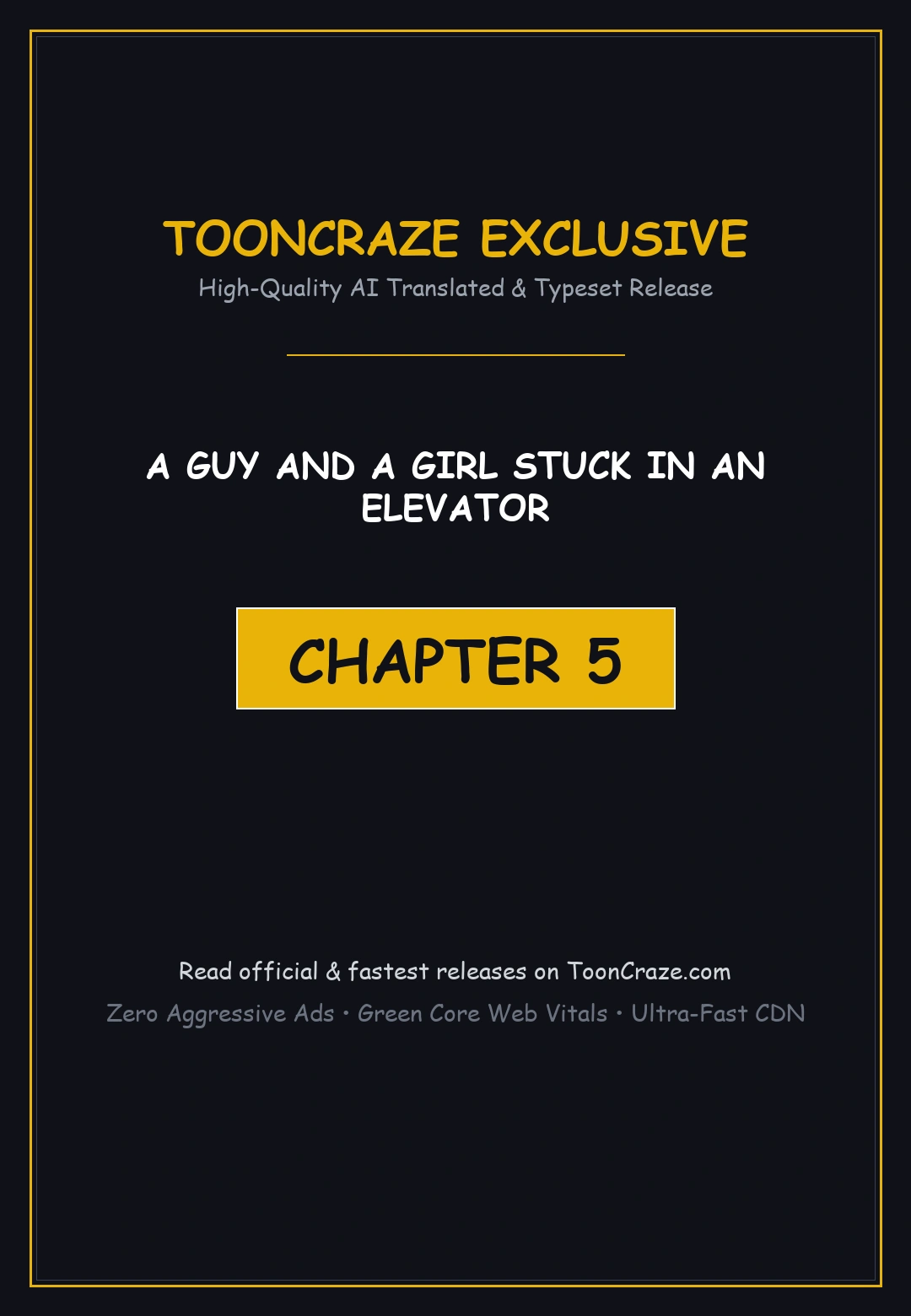 A Guy And A Girl Stuck In An Elevator Chapter 5 - Page 1