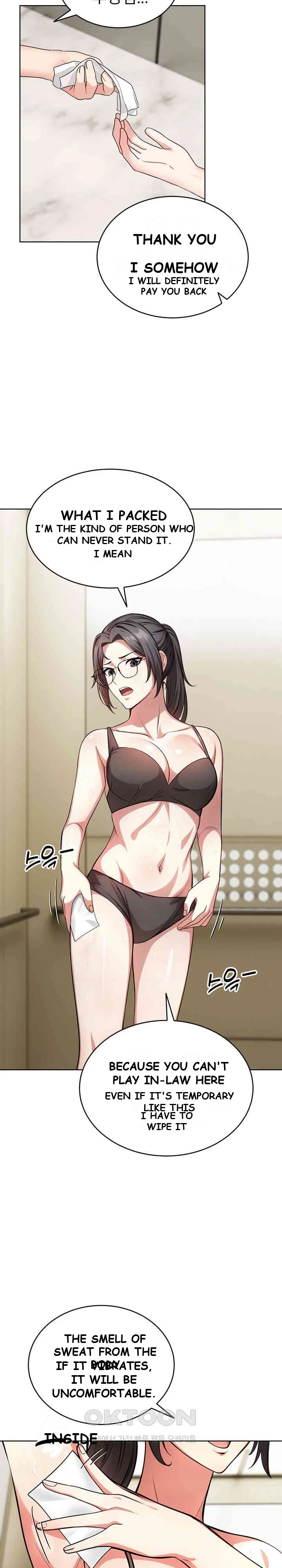 A Guy And A Girl Stuck In An Elevator Chapter 7 - Page 12