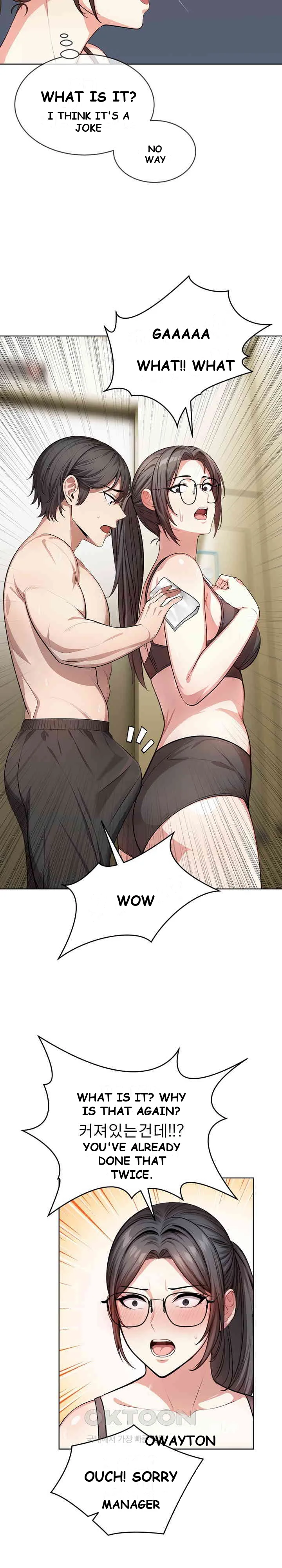A Guy And A Girl Stuck In An Elevator Chapter 7 - Page 17