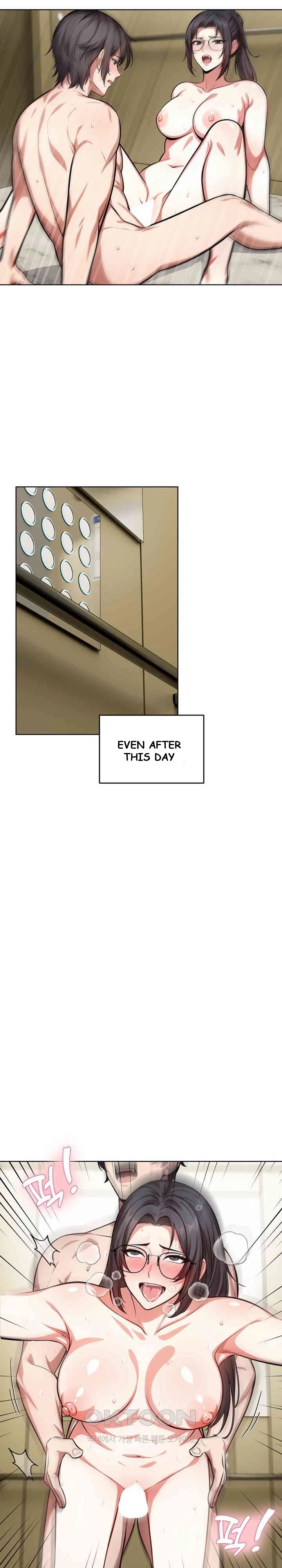 A Guy And A Girl Stuck In An Elevator Chapter 7 - Page 24