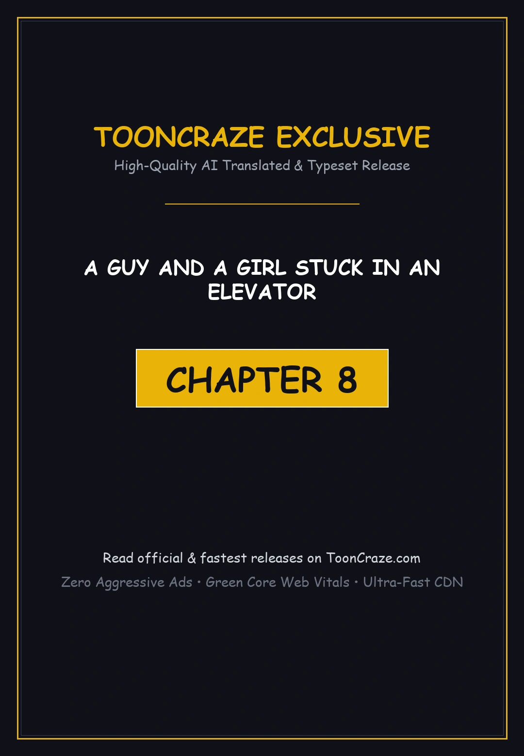 A Guy And A Girl Stuck In An Elevator Chapter 8 - Page 1
