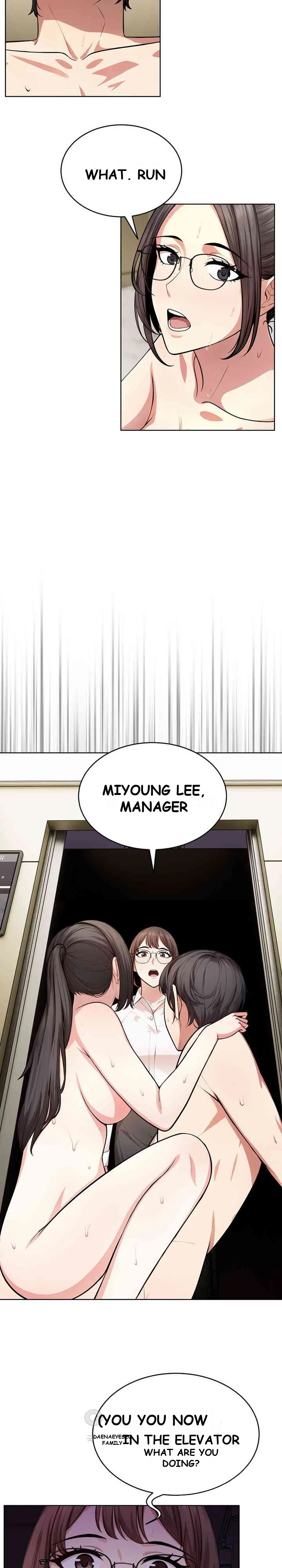 A Guy And A Girl Stuck In An Elevator Chapter 8 - Page 28