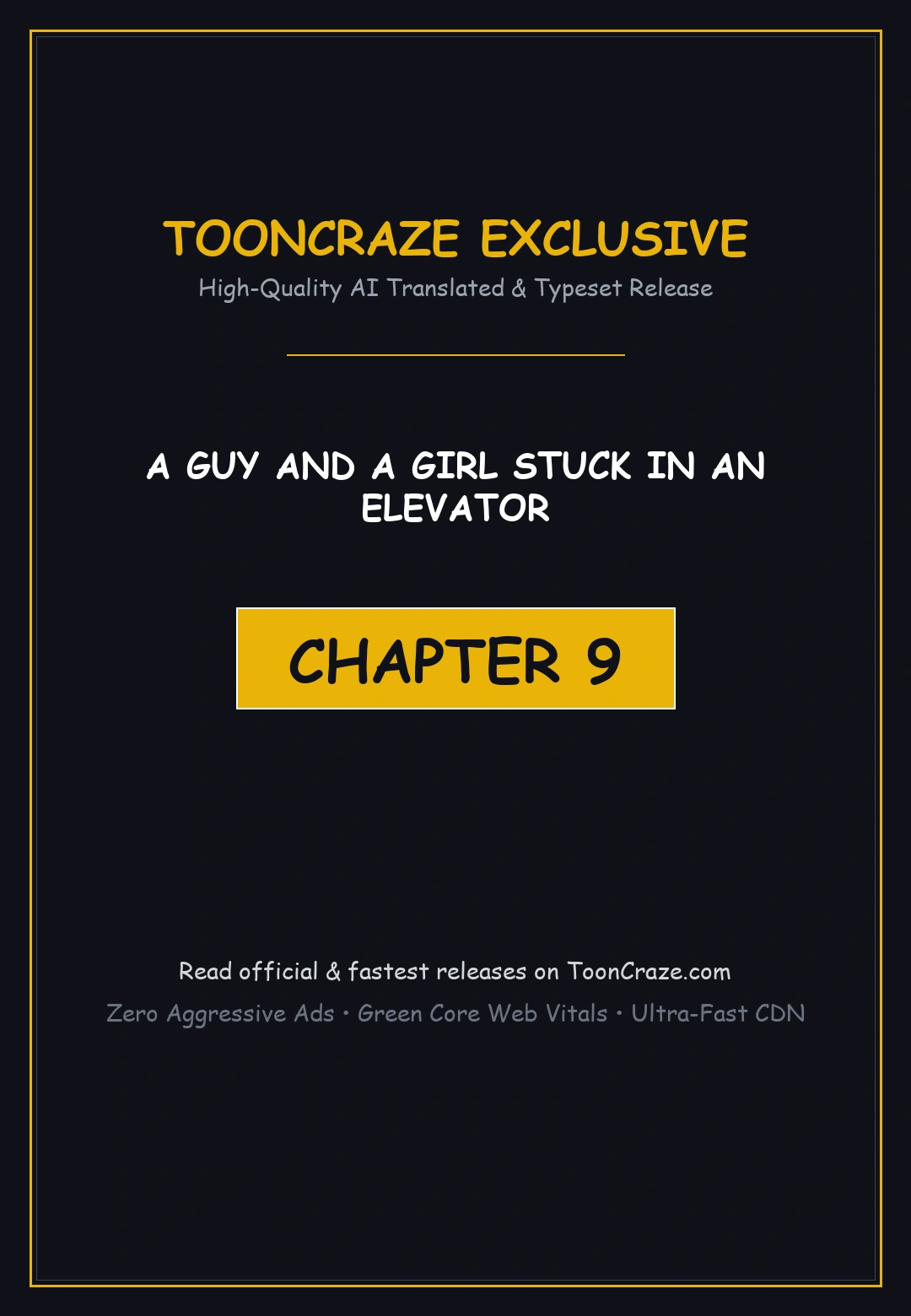 A Guy And A Girl Stuck In An Elevator Chapter 9 - Page 1