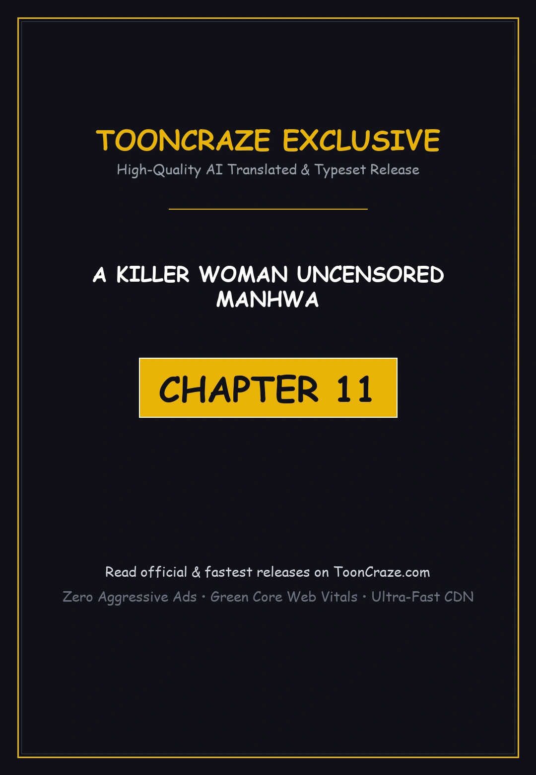A Killer Woman Uncensored Manhwa Chapter 11 - Page 1