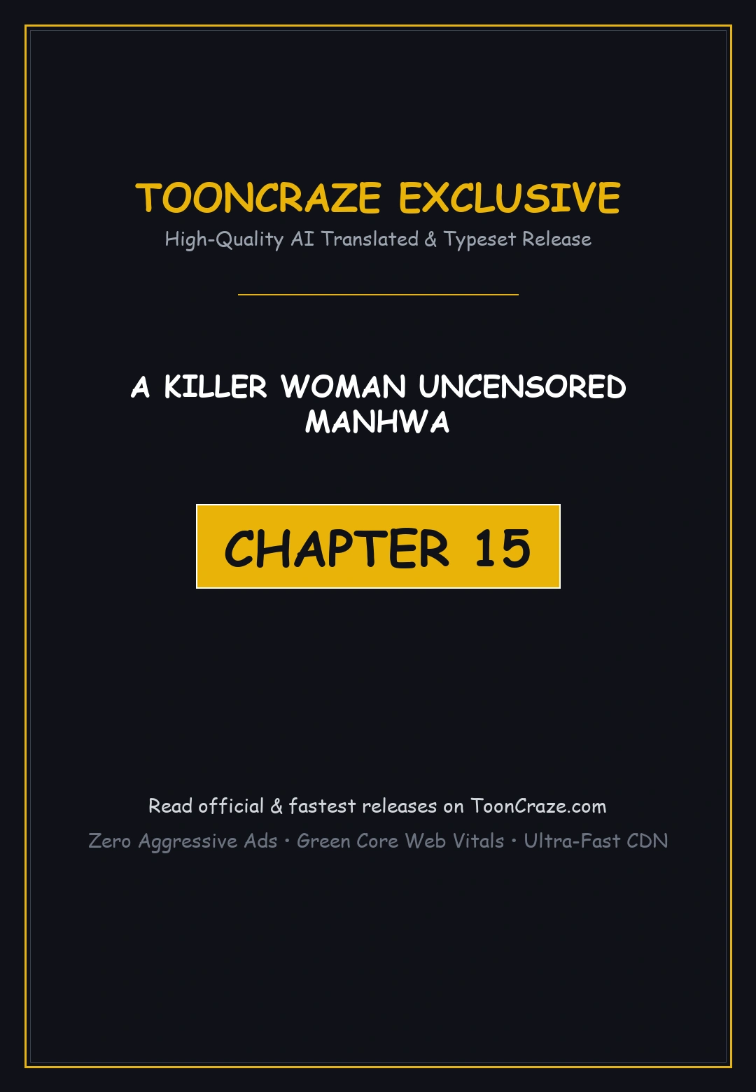 A Killer Woman Uncensored Manhwa Chapter 15 - Page 1