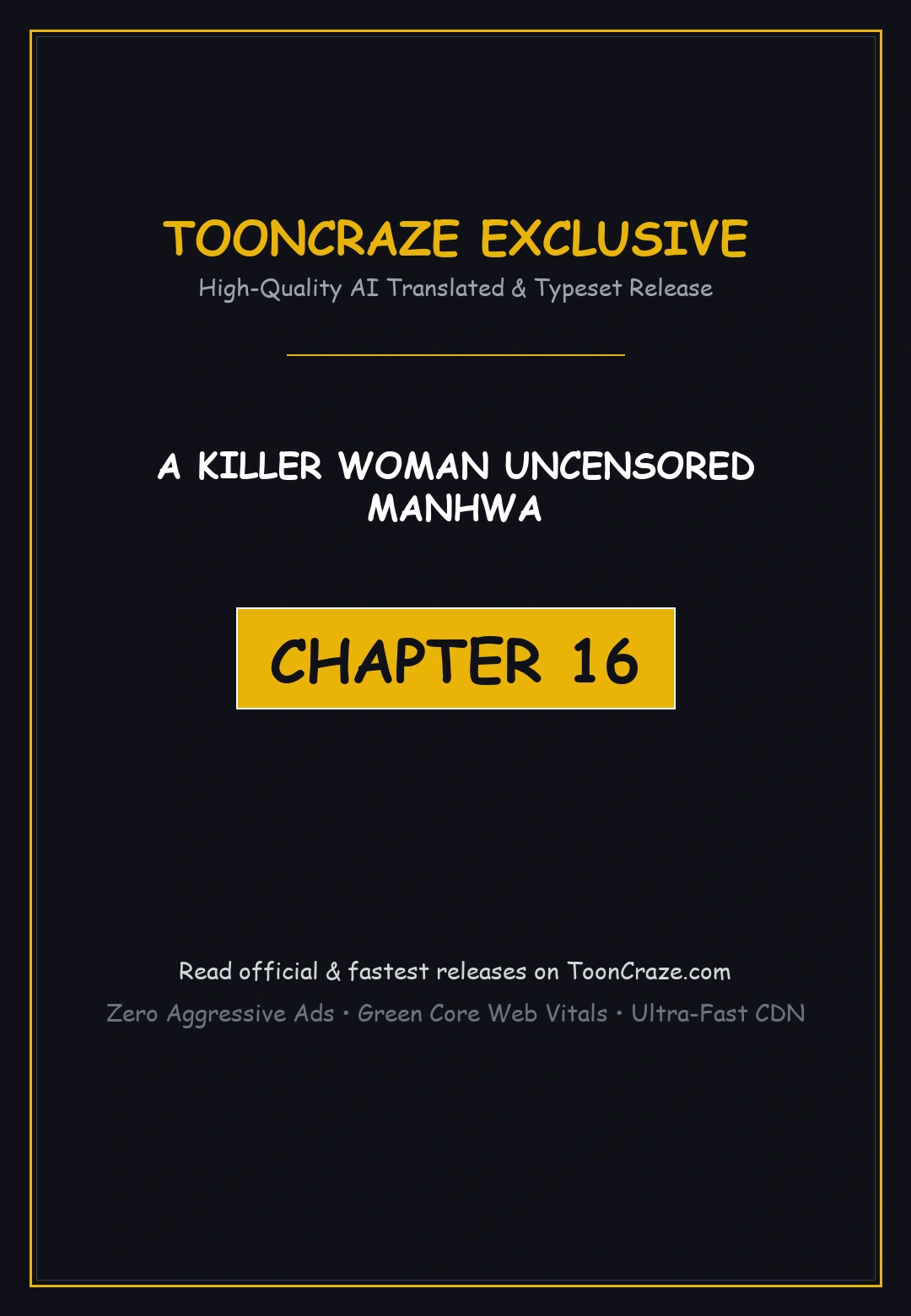 A Killer Woman Uncensored Manhwa Chapter 16 - Page 1
