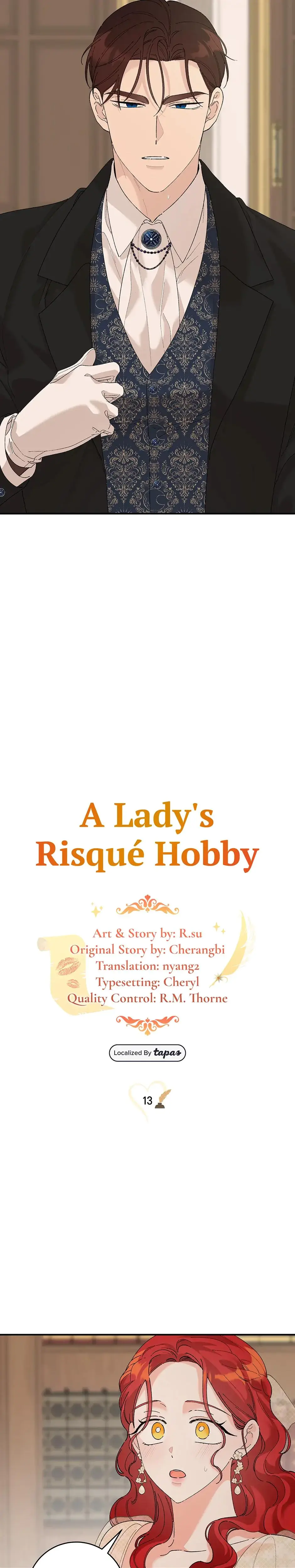 A Ladys Risque Hobby Chapter 13 - Page 9