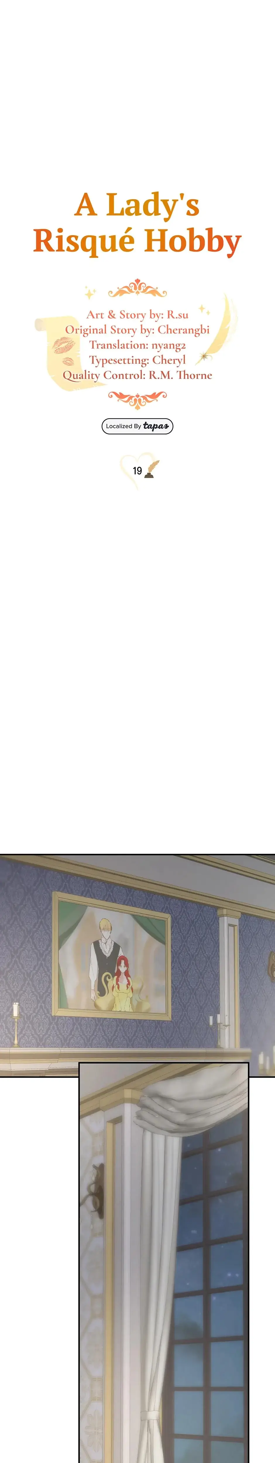 A Ladys Risque Hobby Chapter 19 - Page 22