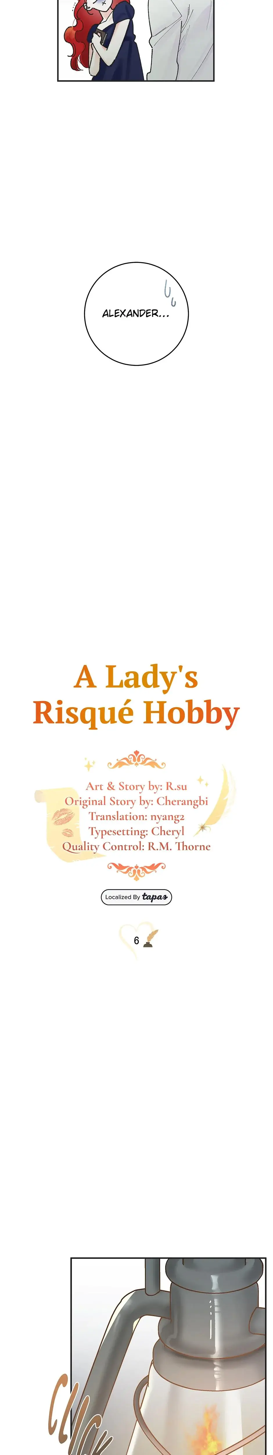A Ladys Risque Hobby Chapter 6 - Page 9
