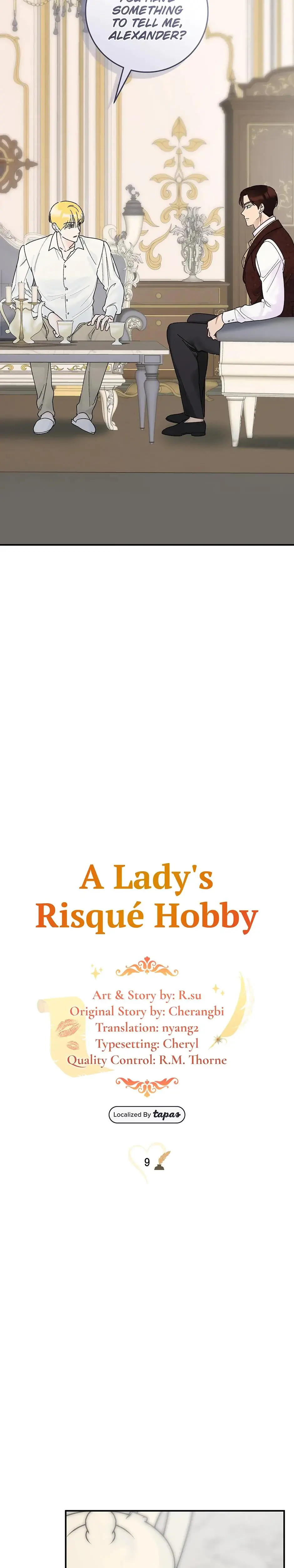 A Ladys Risque Hobby Chapter 9 - Page 11