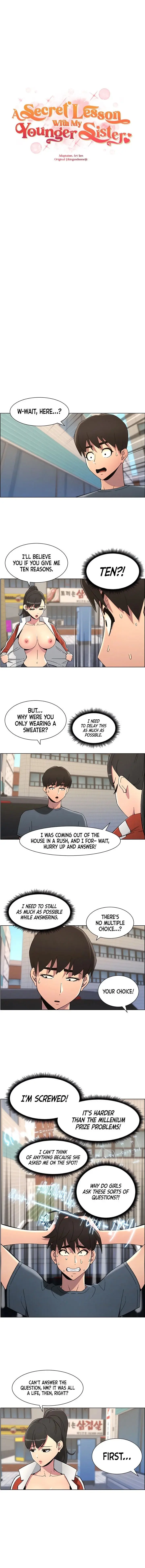 A Secret Lesson With My Younger Sister Chapter 35 - Page 2