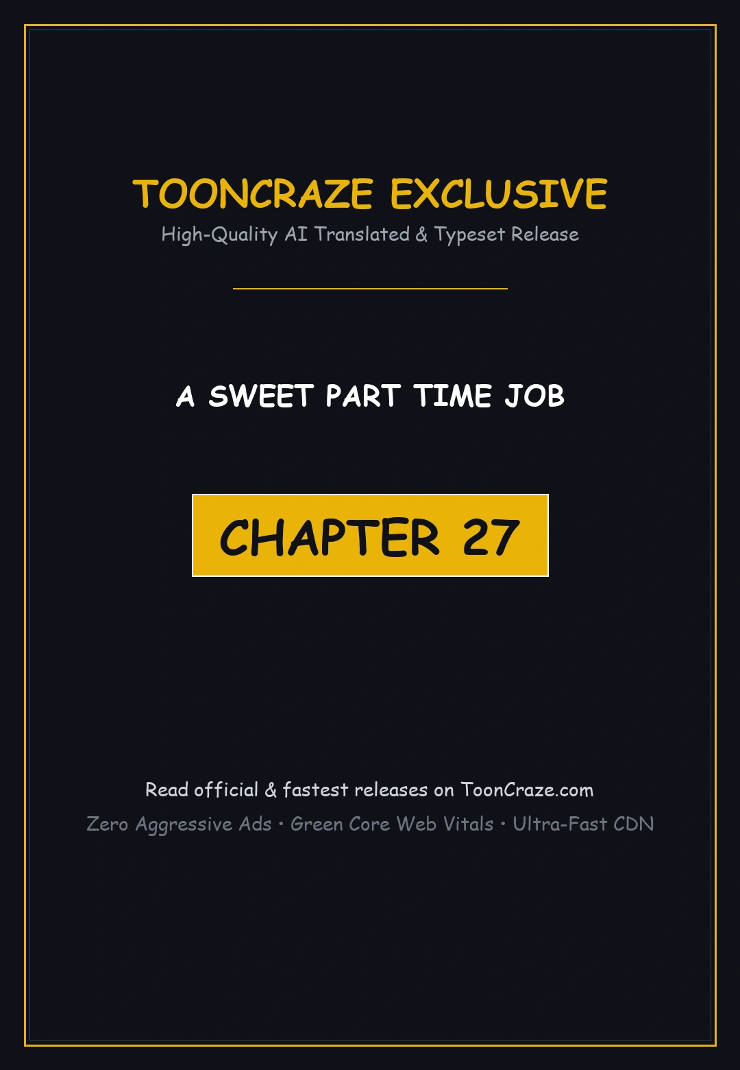 A Sweet Part Time Job Chapter 27 - Page 1
