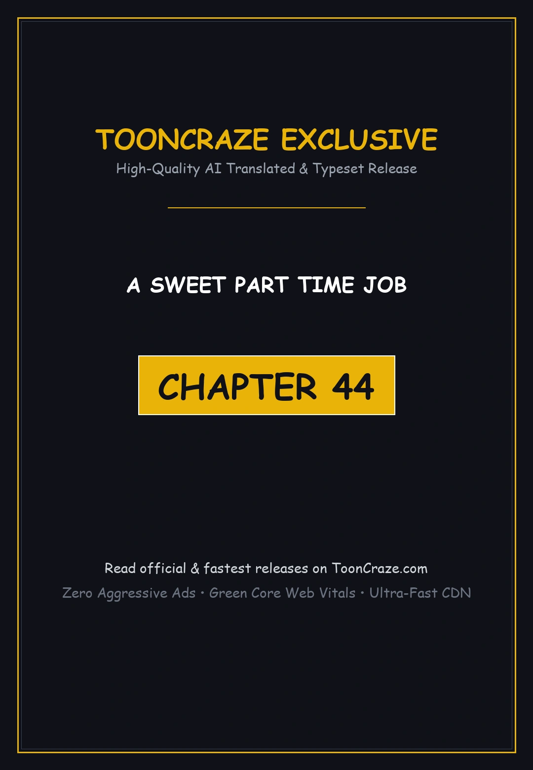A Sweet Part Time Job Chapter 44 - Page 1
