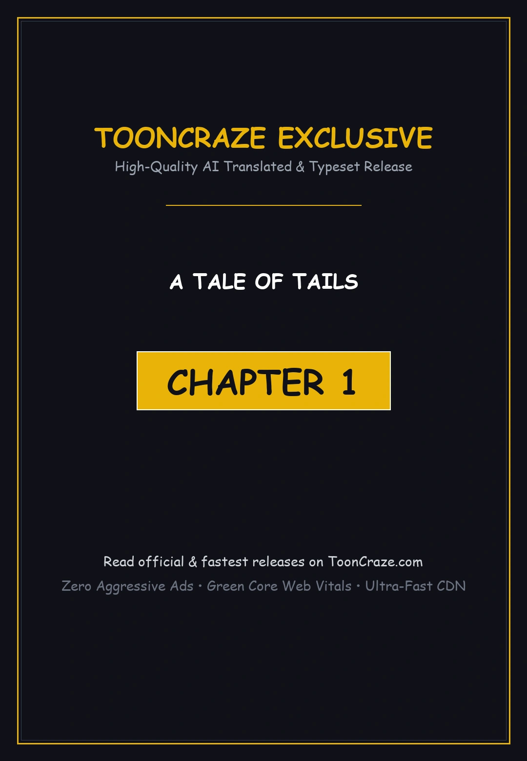 A Tale Of Tails Chapter 1 - Page 1