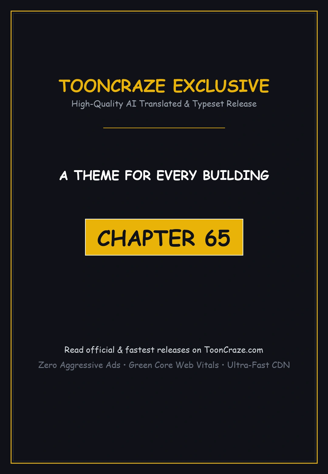 A Theme For Every Building Chapter 65 - Page 1