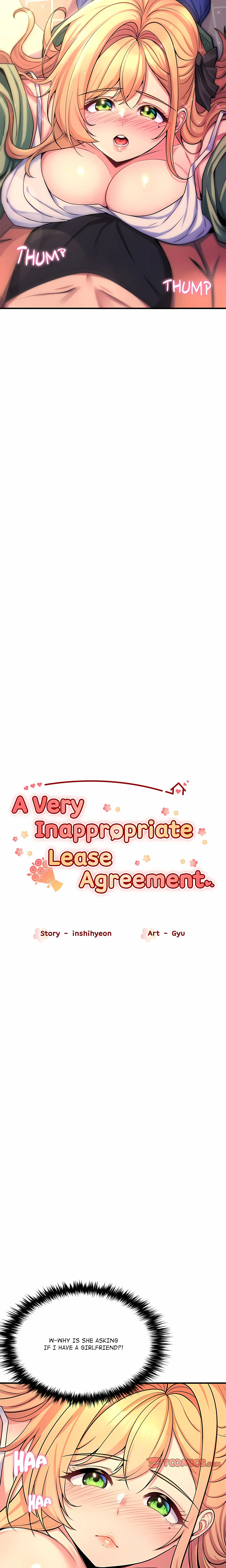 A Very Inappropriate Lease Agreement Chapter 2 - Page 2