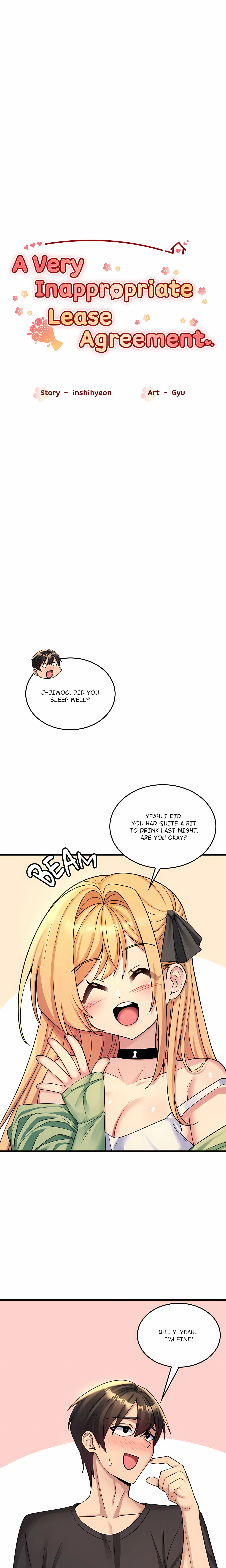 A Very Inappropriate Lease Agreement Chapter 4 - Page 4