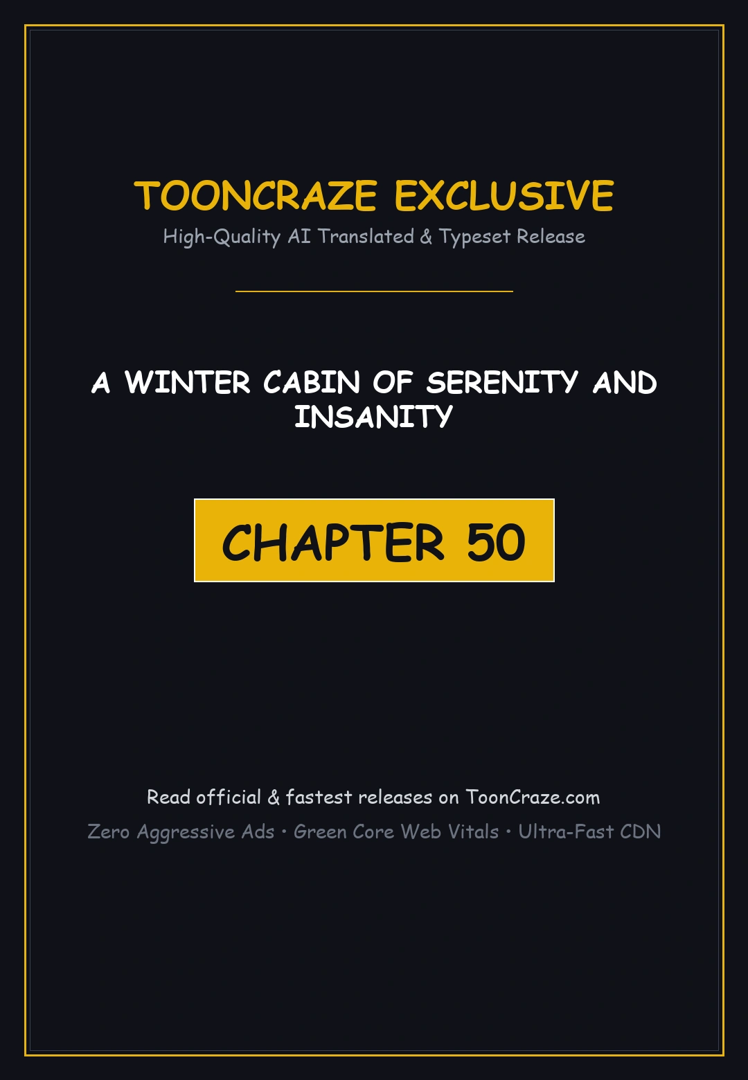 A Winter Cabin Of Serenity And Insanity Chapter 50 - Page 1