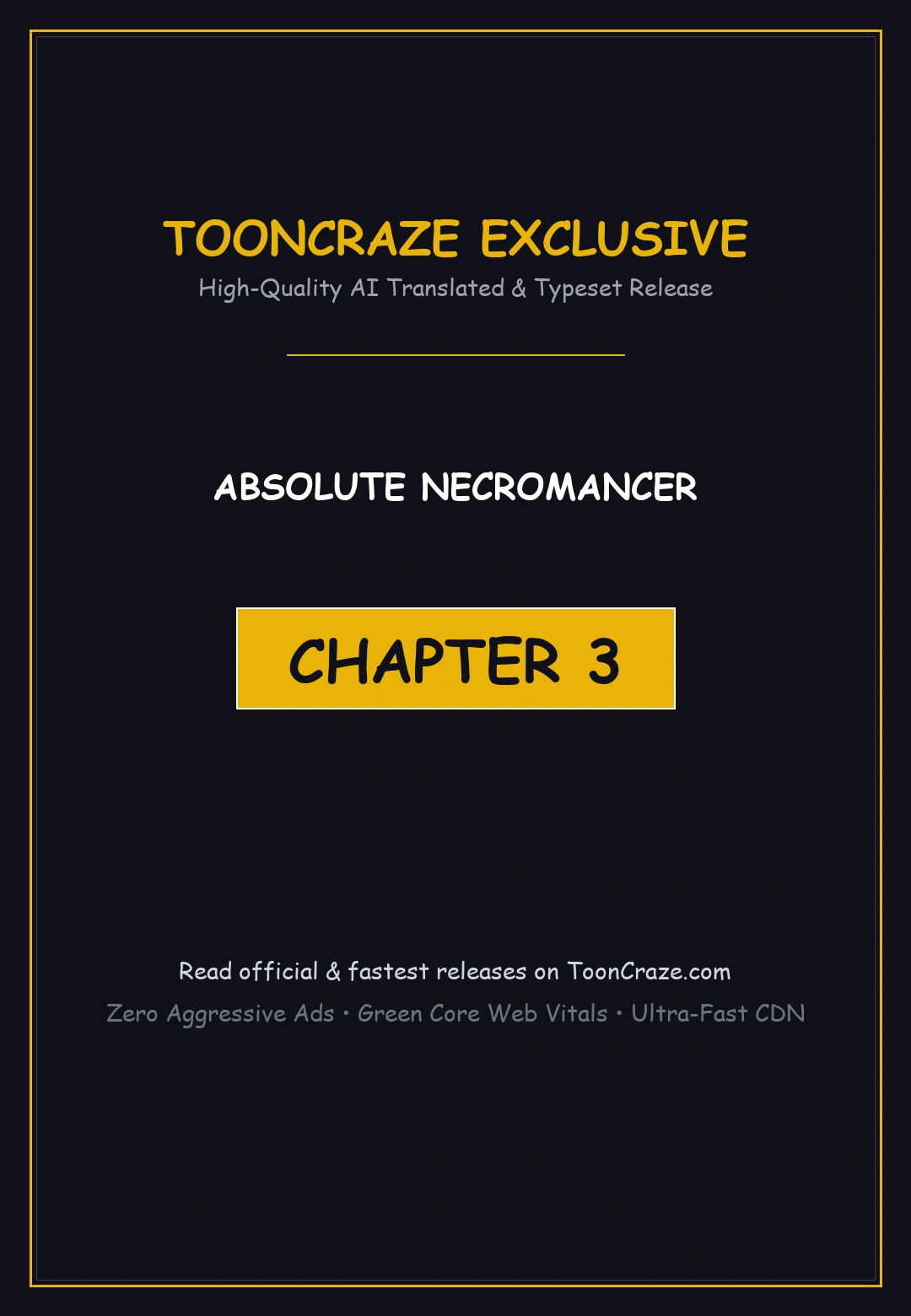 Absolute Necromancer Chapter 3 - Page 1