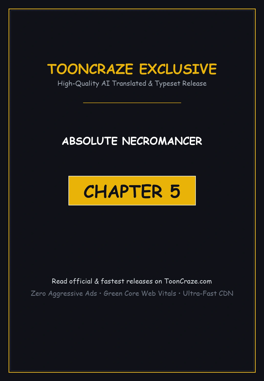 Absolute Necromancer Chapter 5 - Page 1