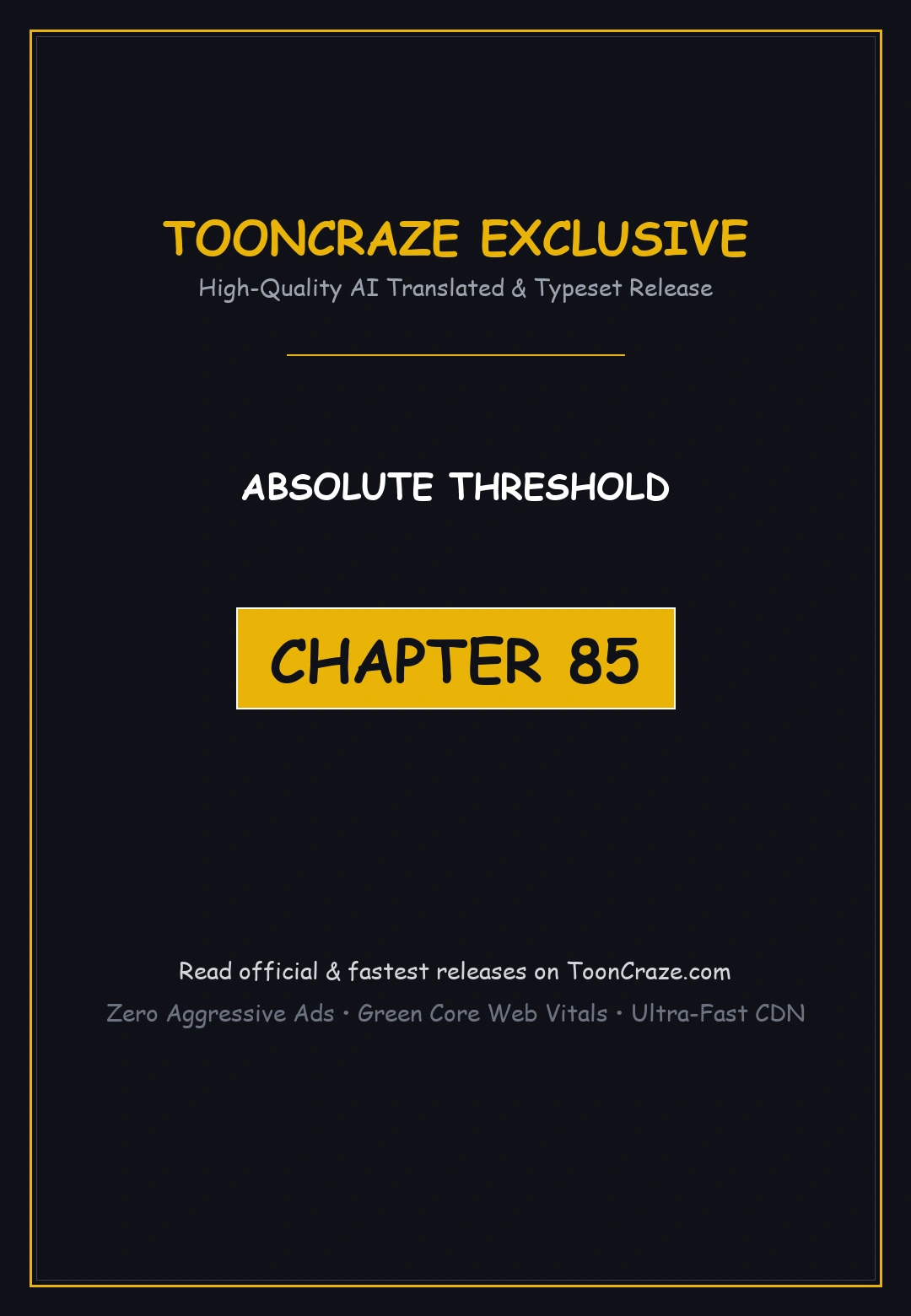 Absolute Threshold Chapter 85 - Page 1