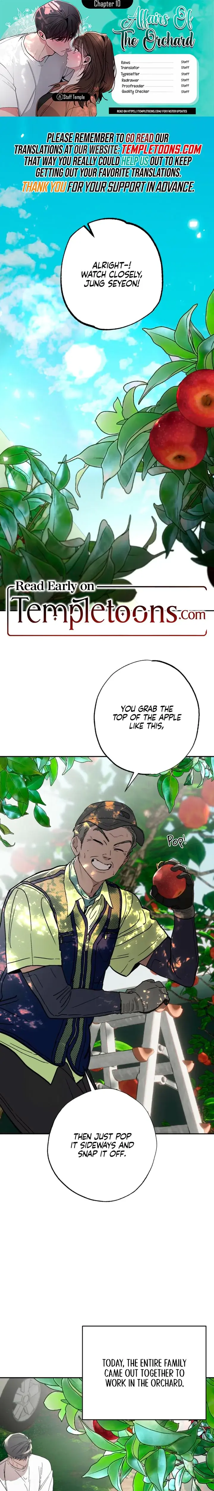 Affairs Of The Orchard Chapter 10 - Page 1