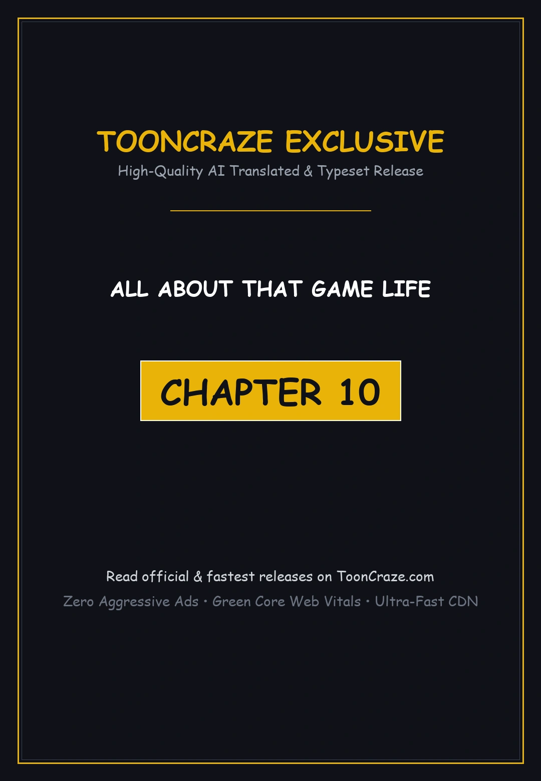 All About That Game Life Manhwa Chapter 10 - Page 1