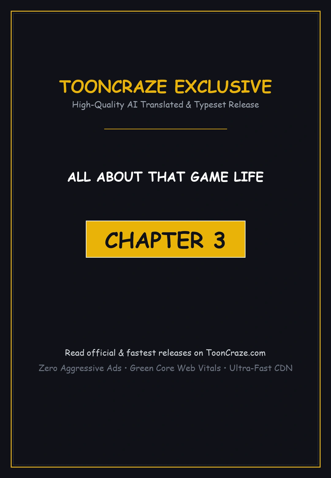 All About That Game Life Manhwa Chapter 3 - Page 1