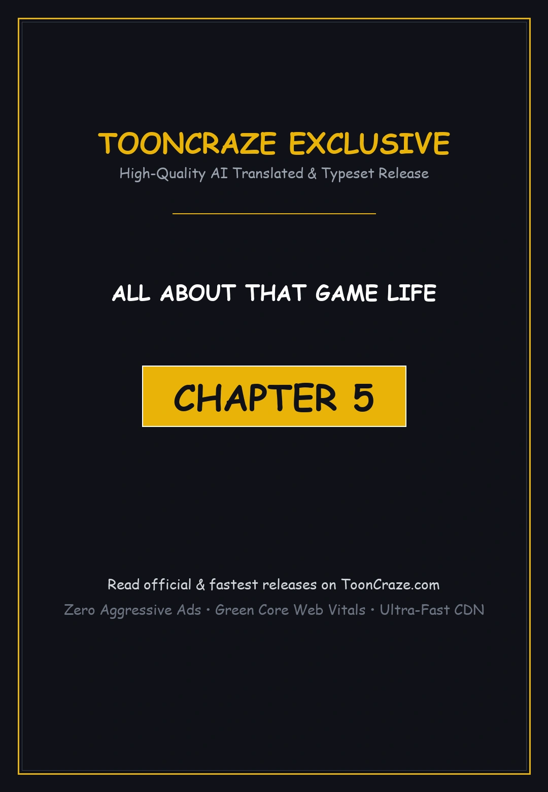 All About That Game Life Manhwa Chapter 5 - Page 1