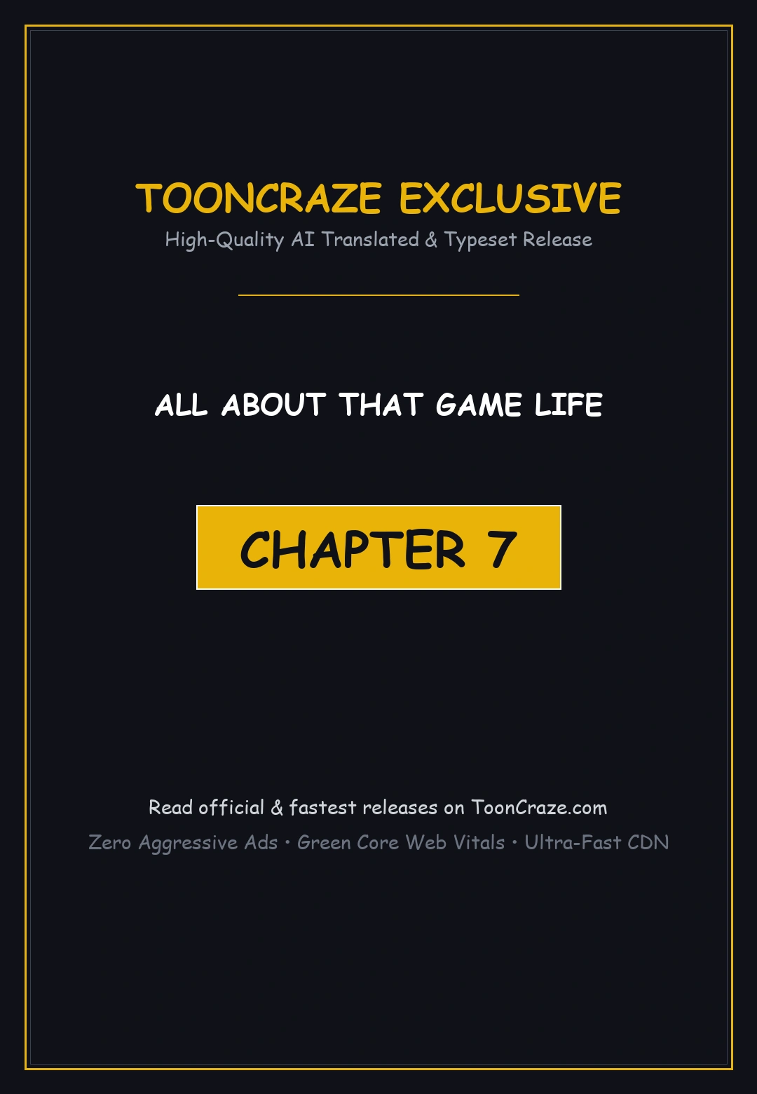 All About That Game Life Manhwa Chapter 7 - Page 1
