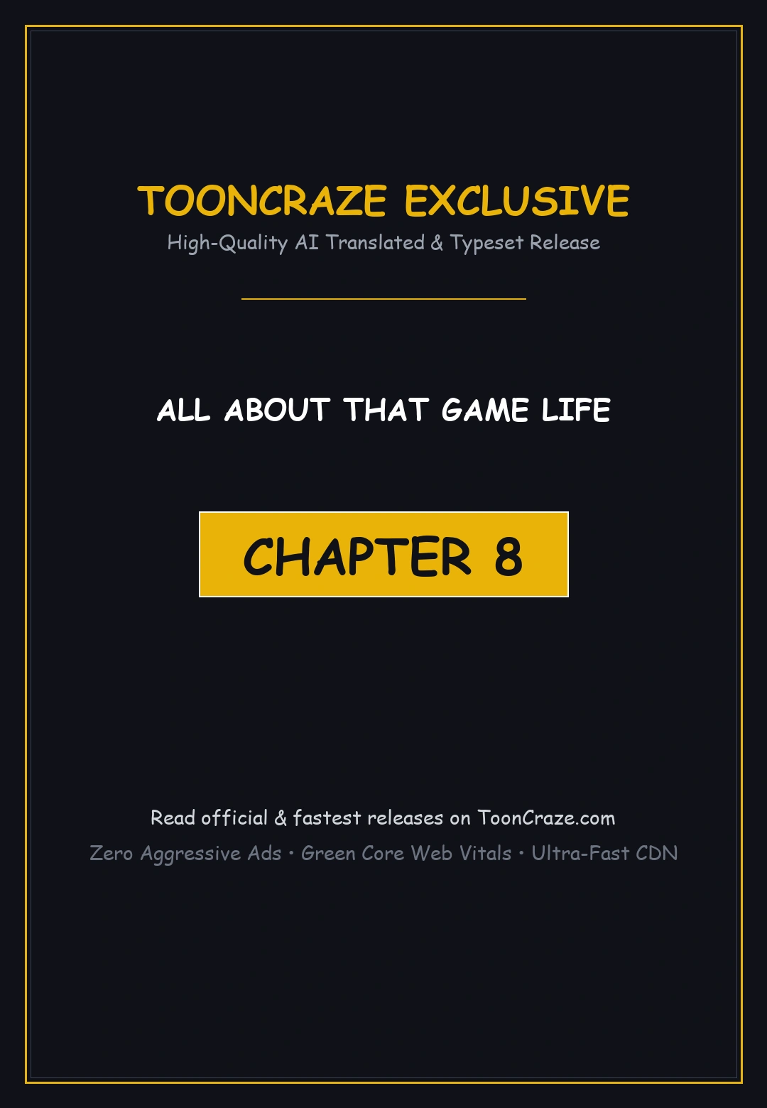 All About That Game Life Manhwa Chapter 8 - Page 1