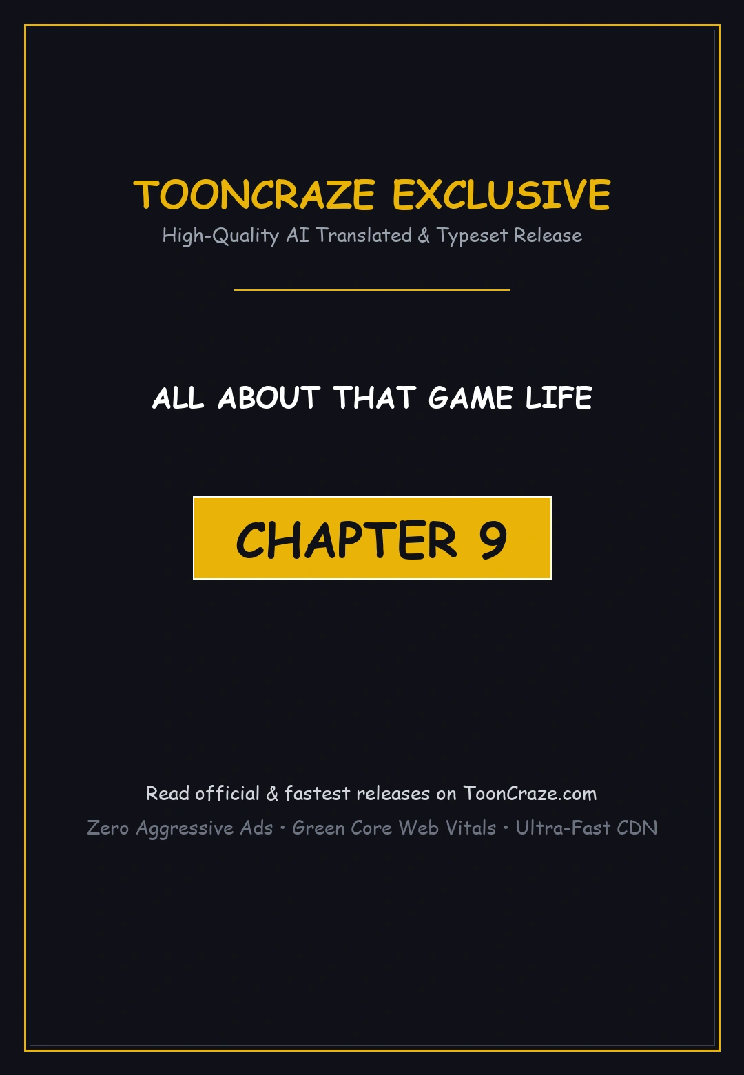 All About That Game Life Manhwa Chapter 9 - Page 1