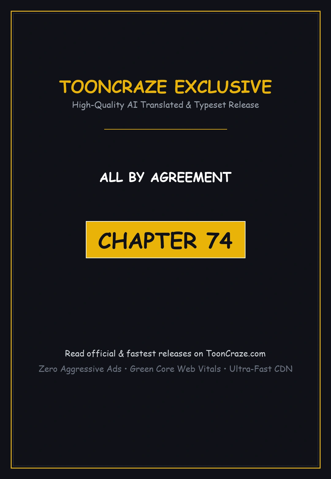All By Agreement Chapter 74 - Page 1