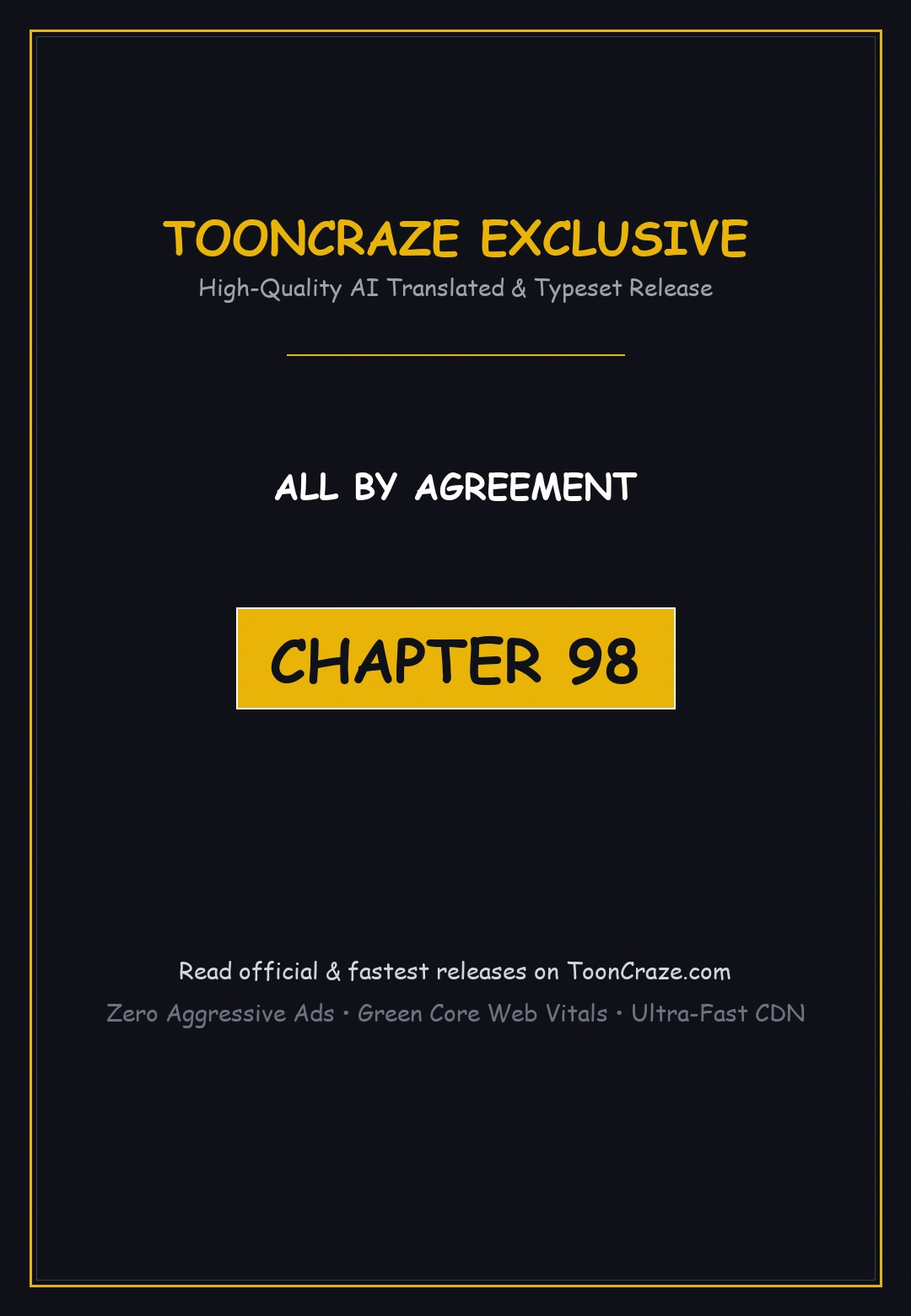 All By Agreement Chapter 98 - Page 1