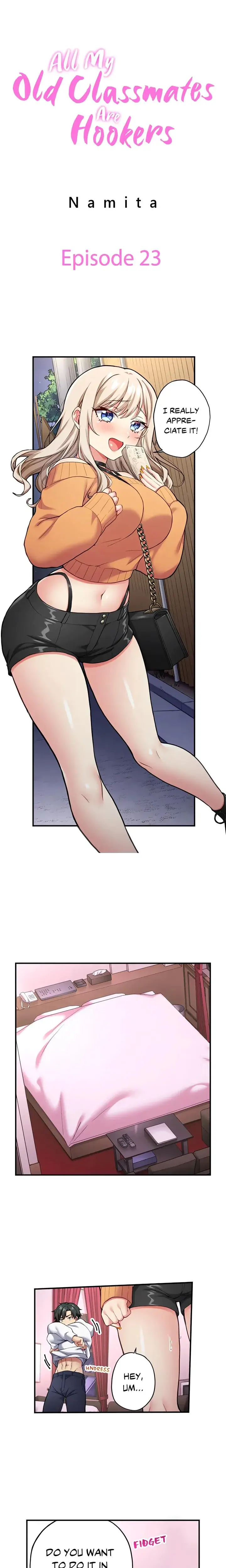 All My Old Classmates Are Hookers Chapter 23 - Page 1