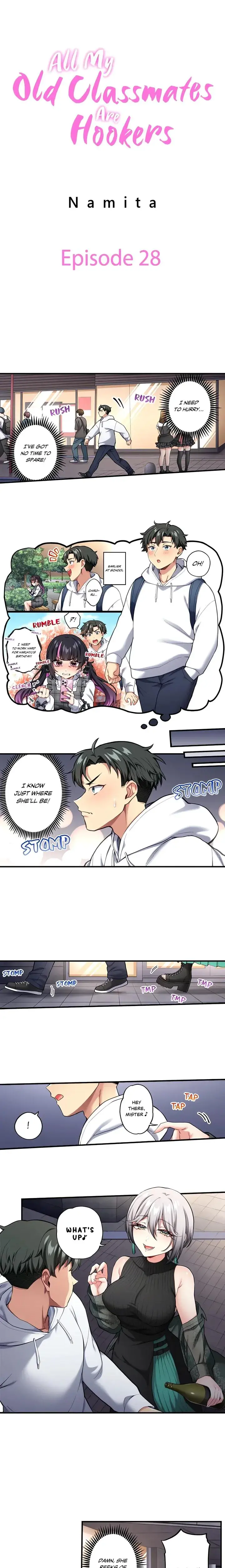 All My Old Classmates Are Hookers Chapter 28 - Page 1