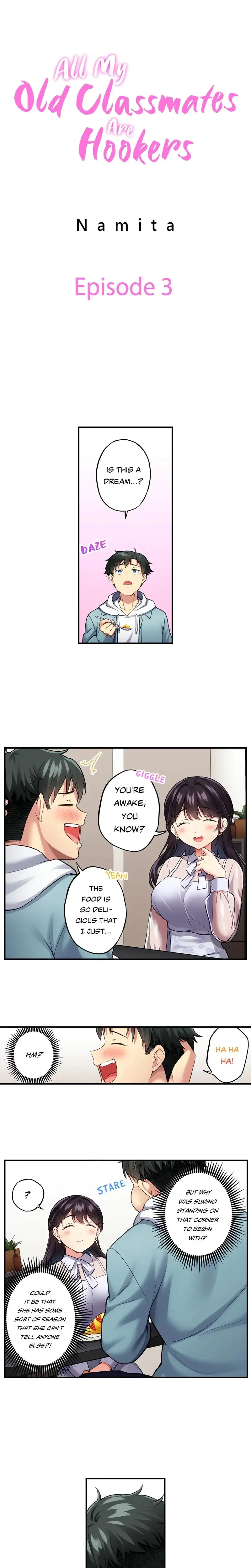 All My Old Classmates Are Hookers Chapter 3 - Page 1