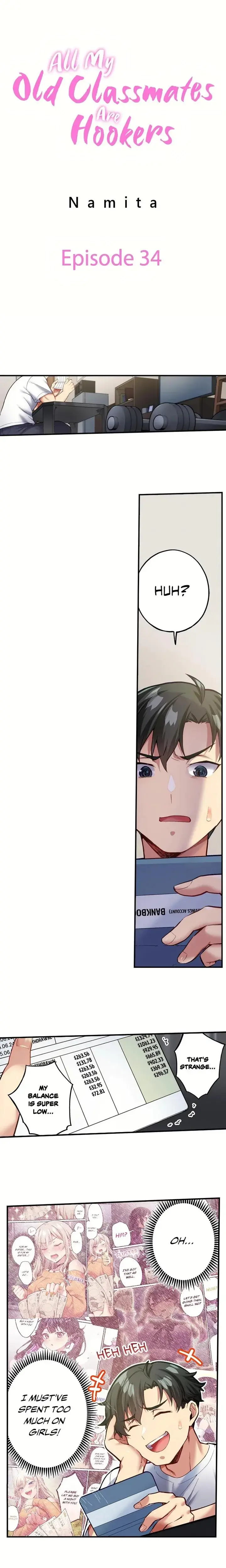 All My Old Classmates Are Hookers Chapter 34 - Page 1