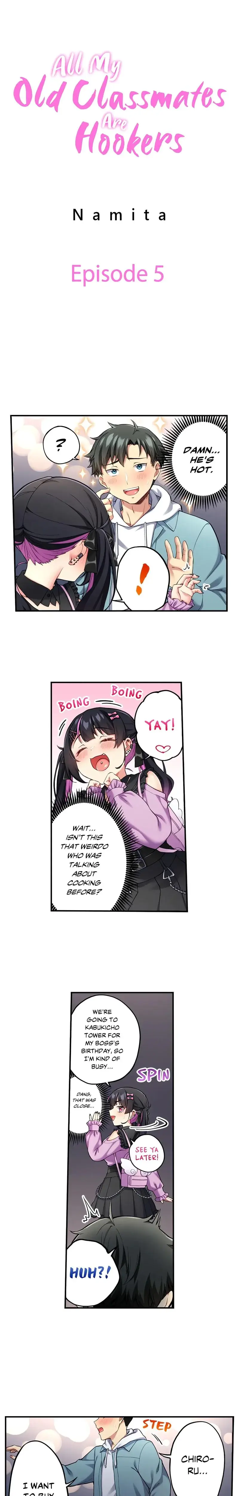 All My Old Classmates Are Hookers Chapter 5 - Page 1
