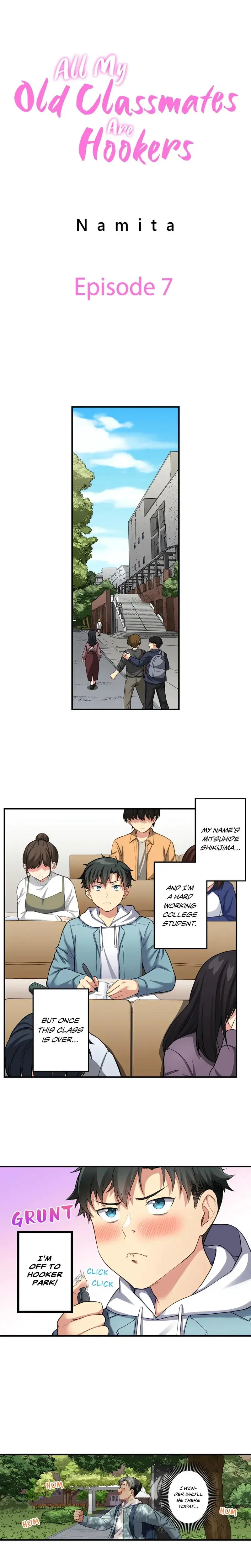 All My Old Classmates Are Hookers Chapter 7 - Page 1