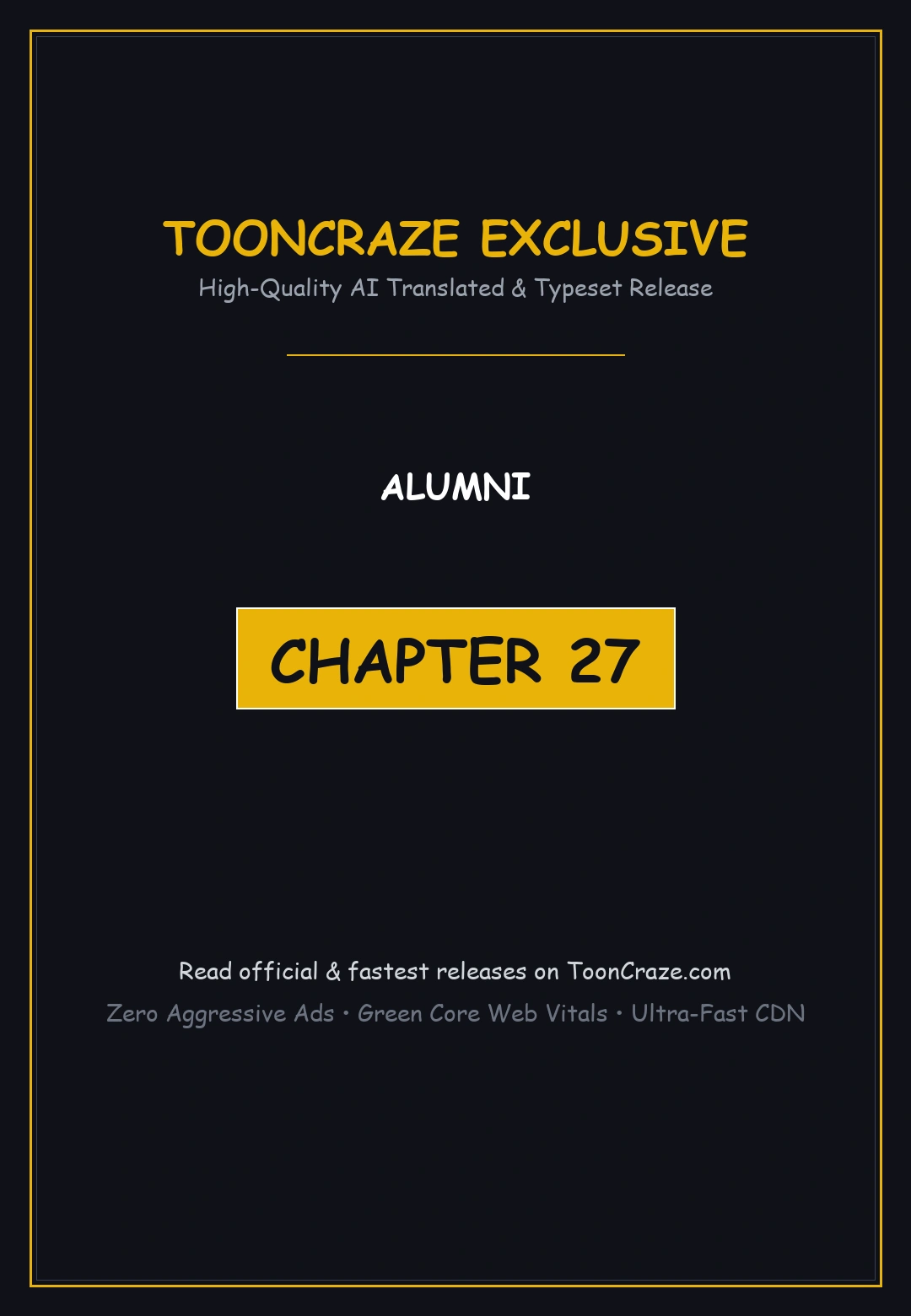 Alumni Chapter 27 - Page 1