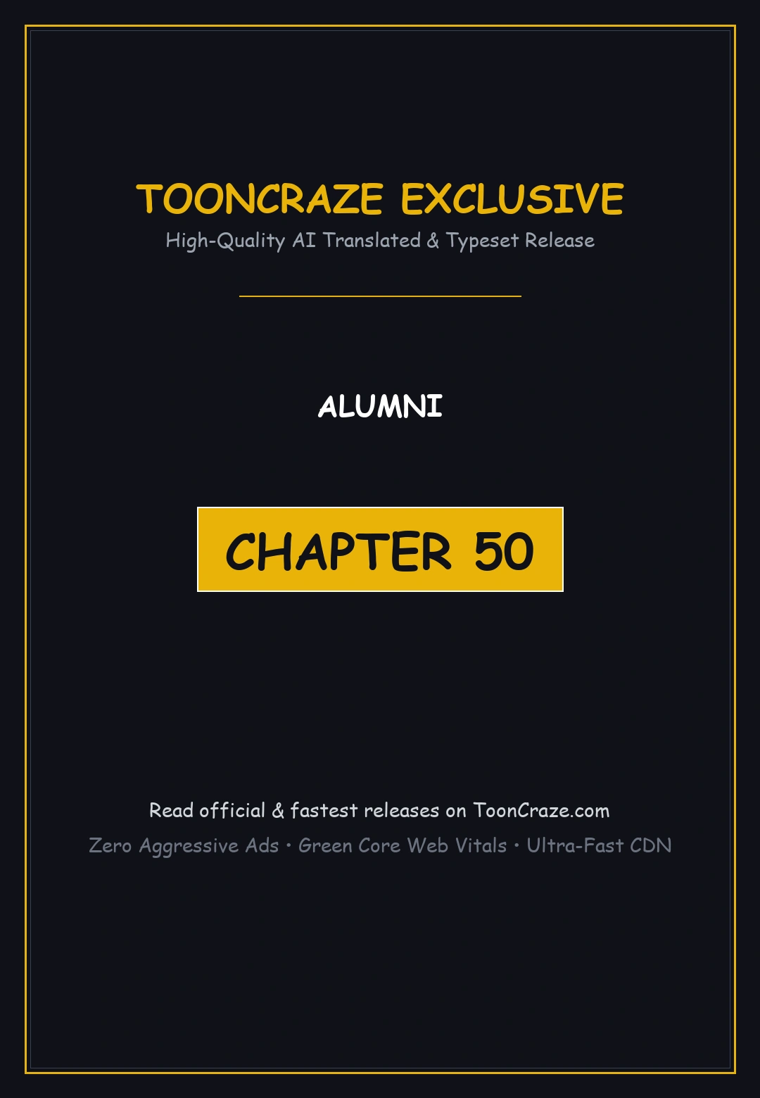 Alumni Chapter 50 - Page 1
