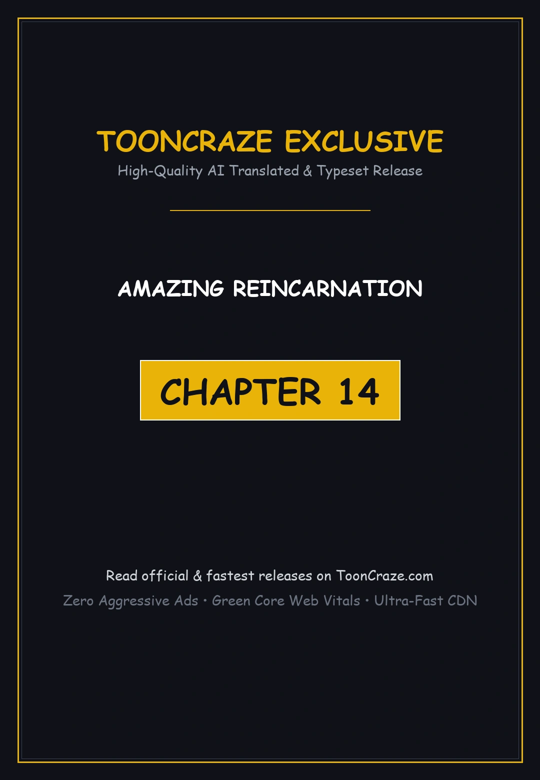 Amazing Reincarnation Chapter 14 - Page 1