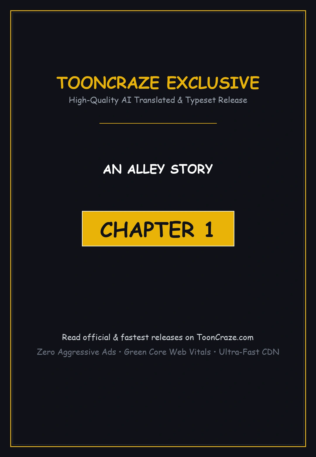 An Alley Story Caabbb Chapter 1 - Page 1