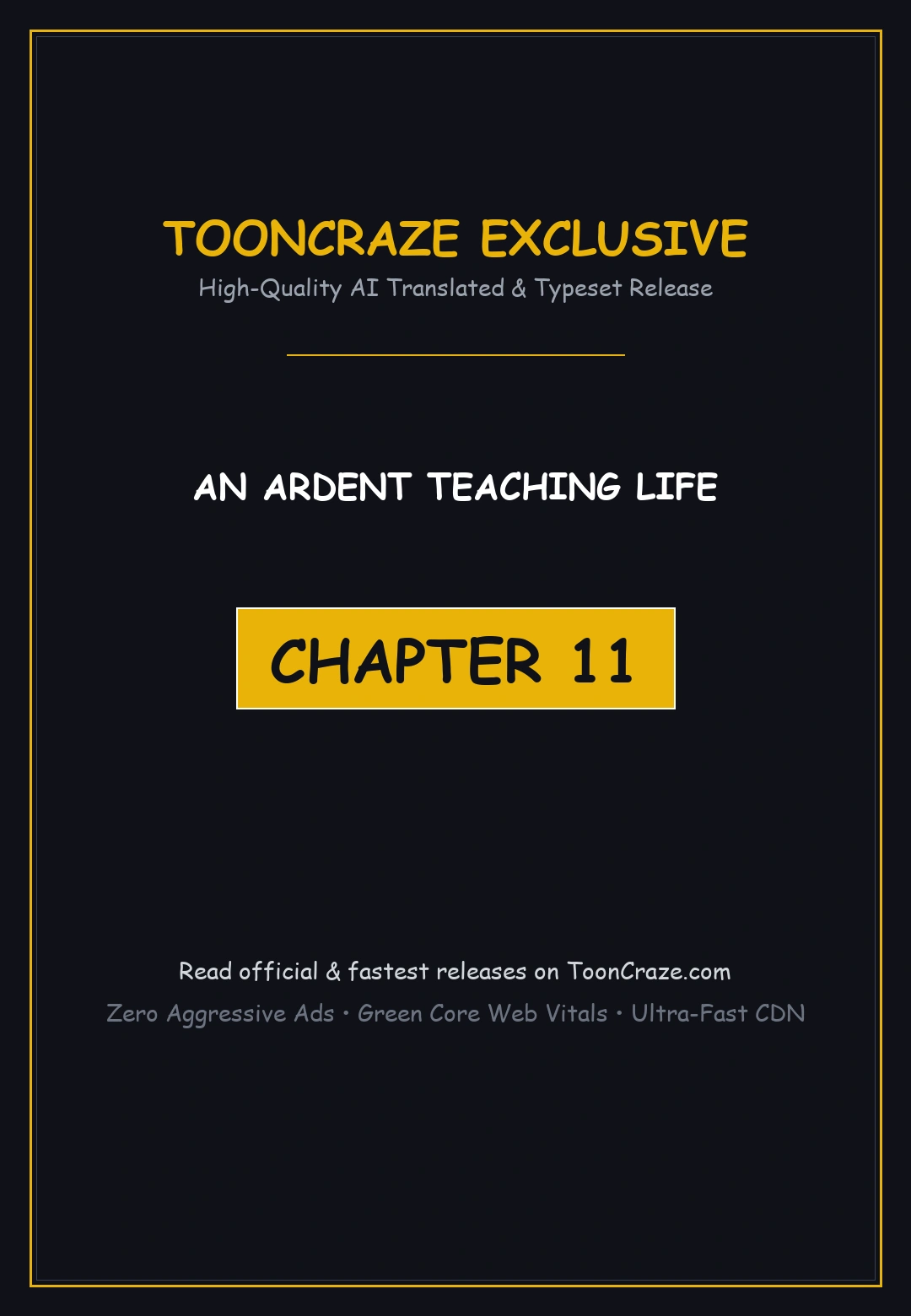 An Ardent Teaching Life Manhwa Chapter 11 - Page 1