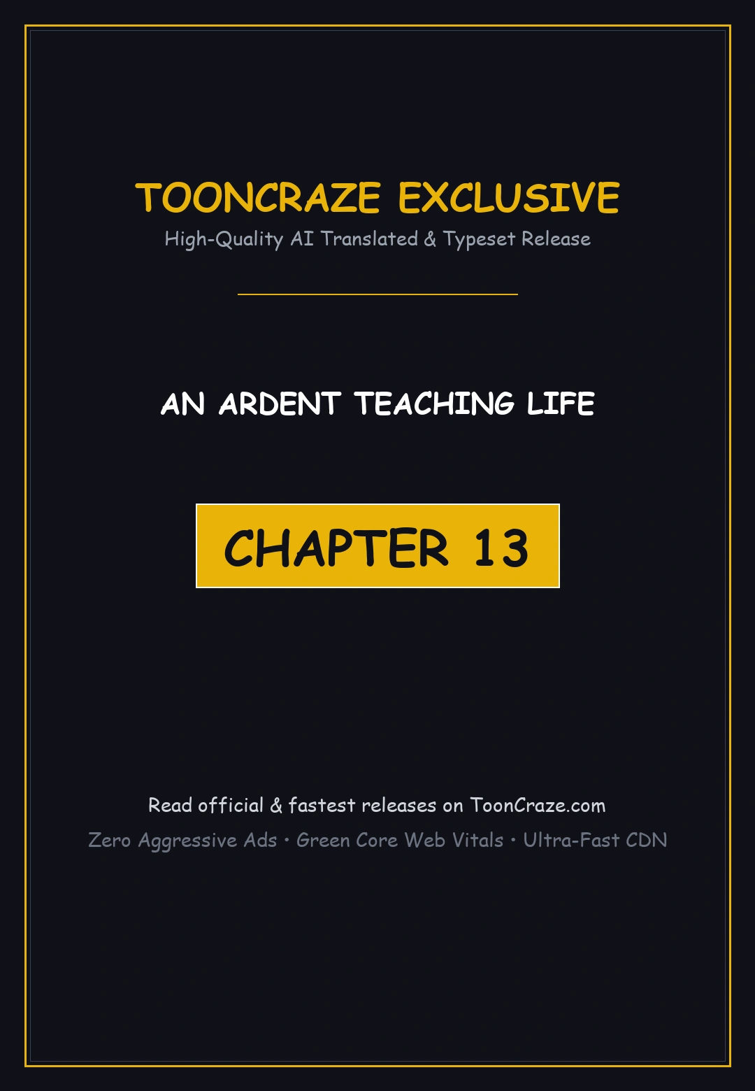 An Ardent Teaching Life Manhwa Chapter 13 - Page 1